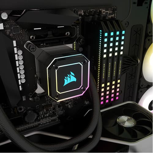 Corsair iCUE H170i Elite Capellix CPU Liquid Cooler (Black)